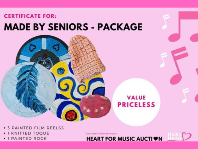 Heart For Music Seniors Art